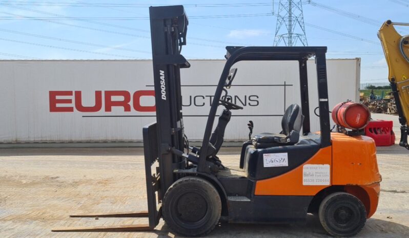 2014 Doosan G35C-5 Forklifts For Auction: Leeds, UK – 30th April, 1st, 2nd & 3rd May 25 full