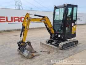 2023 Sany SY18C Mini Excavators For Auction: Leeds, UK – 30th April, 1st, 2nd & 3rd May 25