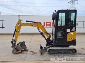 2023 Sany SY18C Mini Excavators For Auction: Leeds, UK – 30th April, 1st, 2nd & 3rd May 25 full