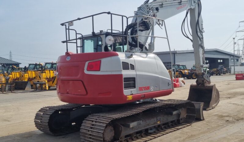 2019 Takeuchi TB2150R 10 Ton+ Excavators For Auction: Leeds, UK – 30th April, 1st, 2nd & 3rd May 25 full