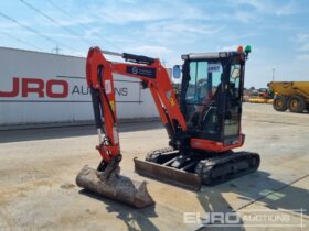 2020 Kubota U27-4 Mini Excavators For Auction: Leeds, UK – 30th April, 1st, 2nd & 3rd May 25