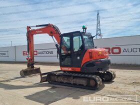 2018 Kubota KX080-4A 6 Ton+ Excavators For Auction: Leeds, UK – 30th April, 1st, 2nd & 3rd May 25 full