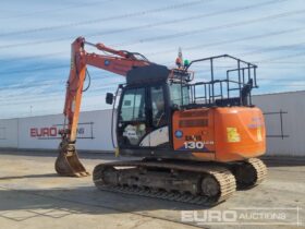 2020 Hitachi ZX130LCN-6 10 Ton+ Excavators For Auction: Leeds, UK – 30th April, 1st, 2nd & 3rd May 25 full