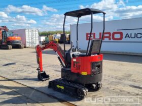 Unused 2024 JPC HT12 Micro Excavators For Auction: Leeds, UK – 30th April, 1st, 2nd & 3rd May 25 full