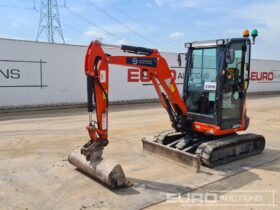 2020 Kubota U27-4 Mini Excavators For Auction: Leeds, UK – 30th April, 1st, 2nd & 3rd May 25
