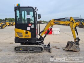 2023 Sany SY18C Mini Excavators For Auction: Leeds, UK – 30th April, 1st, 2nd & 3rd May 25 full