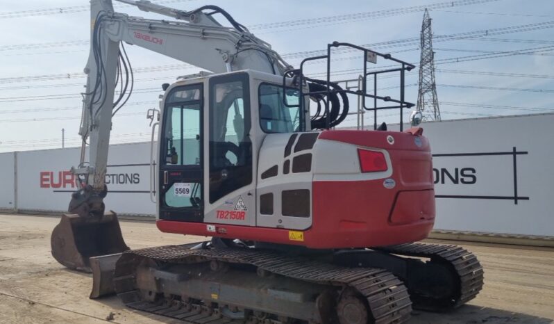 2019 Takeuchi TB2150R 10 Ton+ Excavators For Auction: Leeds, UK – 30th April, 1st, 2nd & 3rd May 25 full