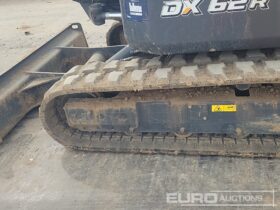 2023 Doosan DX62R-7 6 Ton+ Excavators For Auction: Leeds, UK – 30th April, 1st, 2nd & 3rd May 25 full