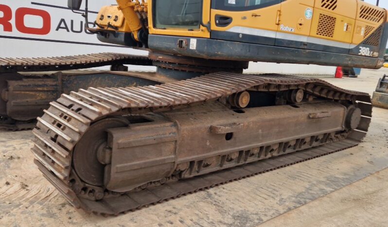 2015 Hyundai R380LC-9A 20 Ton+ Excavators For Auction: Leeds, UK – 30th April, 1st, 2nd & 3rd May 25 full