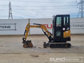 2023 Sany SY18C Mini Excavators For Auction: Leeds, UK – 30th April, 1st, 2nd & 3rd May 25 full