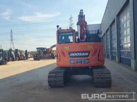 2019 Doosan DX140LCR-5 10 Ton+ Excavators For Auction: Leeds, UK – 30th April, 1st, 2nd & 3rd May 25 full