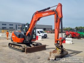 2018 Kubota KX080-4A 6 Ton+ Excavators For Auction: Leeds, UK – 30th April, 1st, 2nd & 3rd May 25 full
