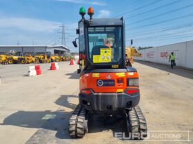 2020 Kubota U27-4 Mini Excavators For Auction: Leeds, UK – 30th April, 1st, 2nd & 3rd May 25 full