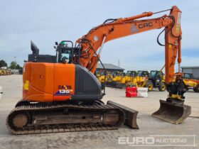 2021 Hitachi ZX135USBL-6 10 Ton+ Excavators For Auction: Leeds, UK – 30th April, 1st, 2nd & 3rd May 25 full