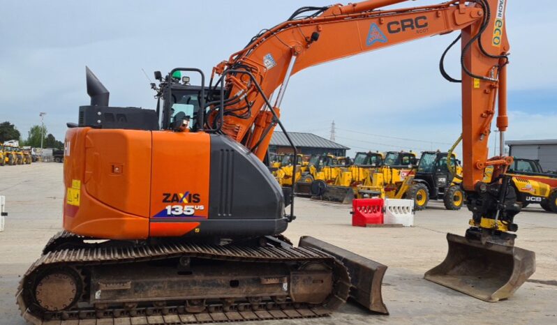 2021 Hitachi ZX135USBL-6 10 Ton+ Excavators For Auction: Leeds, UK – 30th April, 1st, 2nd & 3rd May 25 full
