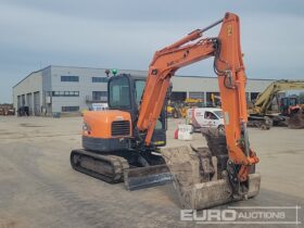 2021 Doosan DX62R-3 6 Ton+ Excavators For Auction: Leeds, UK – 30th April, 1st, 2nd & 3rd May 25 full