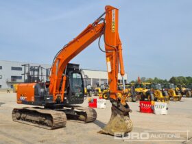 2020 Hitachi ZX130LCN-6 10 Ton+ Excavators For Auction: Leeds, UK – 30th April, 1st, 2nd & 3rd May 25 full