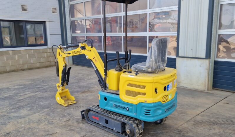 Unused 2024 DigMaster DM100 Micro Excavators For Auction: Leeds, UK – 30th April, 1st, 2nd & 3rd May 25 full