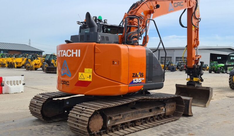 2021 Hitachi ZX135USBL-6 10 Ton+ Excavators For Auction: Leeds, UK – 30th April, 1st, 2nd & 3rd May 25 full