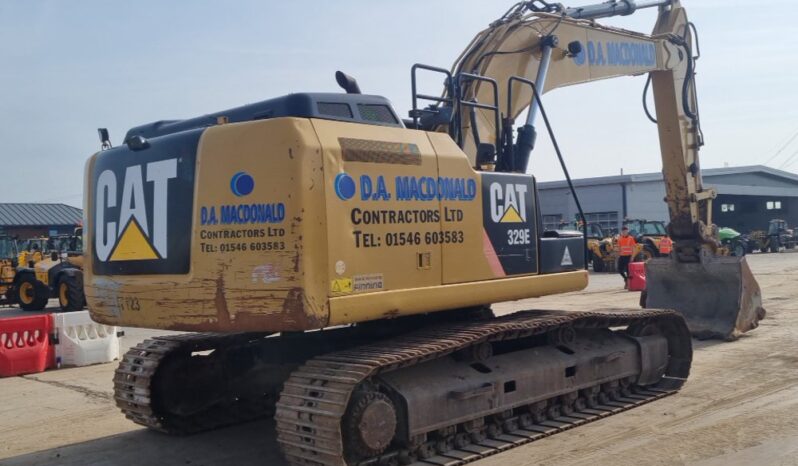 2015 CAT 329EL 20 Ton+ Excavators For Auction: Leeds, UK – 30th April, 1st, 2nd & 3rd May 25 full