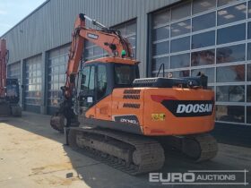 2021 Doosan DX140LC-5 10 Ton+ Excavators For Auction: Leeds, UK – 30th April, 1st, 2nd & 3rd May 25 full