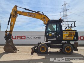 2019 JCB JS160W Wheeled Excavators For Auction: Leeds, UK – 30th April, 1st, 2nd & 3rd May 25 full
