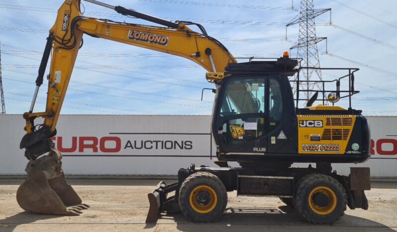 2019 JCB JS160W Wheeled Excavators For Auction: Leeds, UK – 30th April, 1st, 2nd & 3rd May 25 full