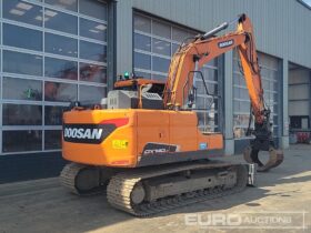 2021 Doosan DX140LC-5 10 Ton+ Excavators For Auction: Leeds, UK – 30th April, 1st, 2nd & 3rd May 25 full