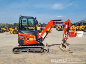 2020 Kubota U27-4 Mini Excavators For Auction: Leeds, UK – 30th April, 1st, 2nd & 3rd May 25 full