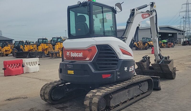 2023 Bobcat E55z Mini Excavators For Auction: Leeds, UK – 30th April, 1st, 2nd & 3rd May 25 full