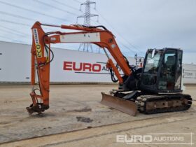 2020 Hitachi ZX85USB-6 6 Ton+ Excavators For Auction: Leeds, UK – 30th April, 1st, 2nd & 3rd May 25