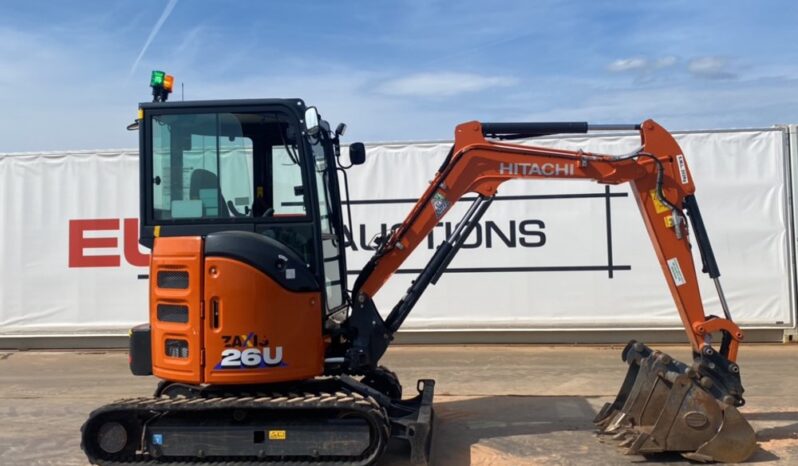 2024 Hitachi ZX26U-6 CLR Mini Excavators For Auction: Dromore, NI – 16th & 17th May 2025 For Auction on 2025-05-17 full
