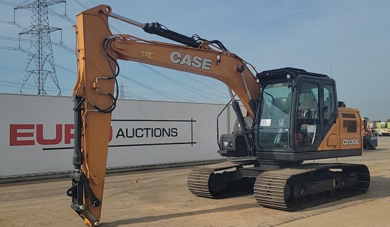 Unused Case CX130E 10 Ton+ Excavators For Auction: Leeds, UK – 30th April, 1st, 2nd & 3rd May 25