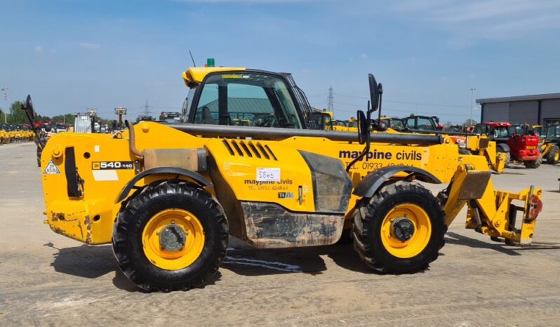 2018 JCB 540-140 Hi Viz Telehandlers For Auction: Leeds, UK – 30th April, 1st, 2nd & 3rd May 25 full