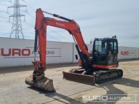 2018 Kubota KX080-4A 6 Ton+ Excavators For Auction: Leeds, UK – 30th April, 1st, 2nd & 3rd May 25