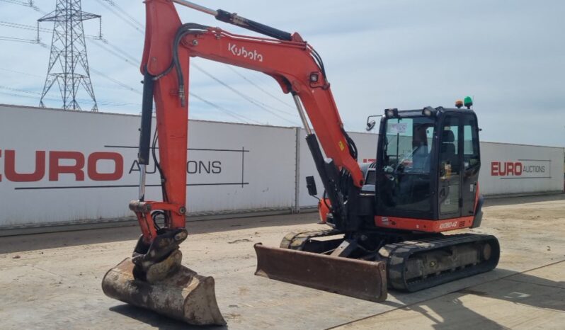 2018 Kubota KX080-4A 6 Ton+ Excavators For Auction: Leeds, UK – 30th April, 1st, 2nd & 3rd May 25