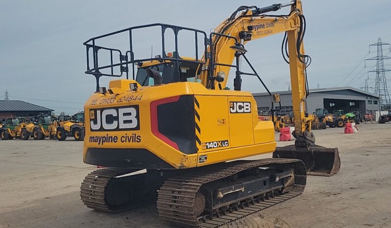 2021 JCB 140X 10 Ton+ Excavators For Auction: Leeds, UK – 30th April, 1st, 2nd & 3rd May 25 full