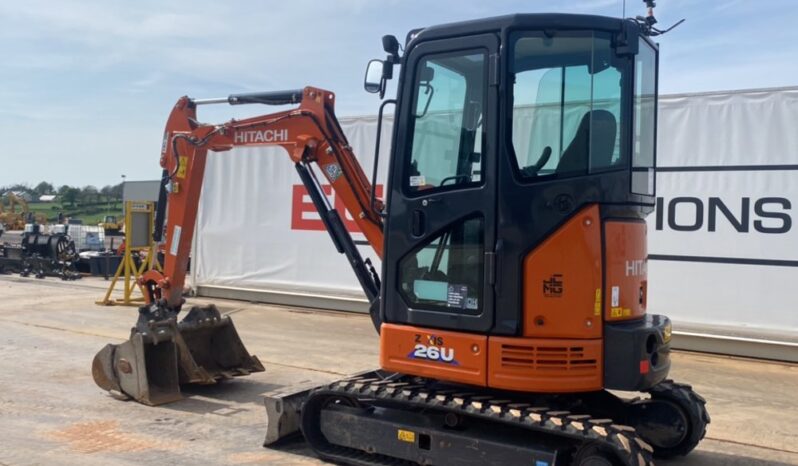2024 Hitachi ZX26U-6 CLR Mini Excavators For Auction: Dromore, NI – 16th & 17th May 2025 For Auction on 2025-05-17 full