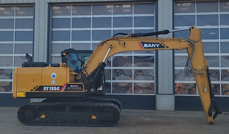 Unused Sany SY135C 10 Ton+ Excavators For Auction: Leeds, UK – 30th April, 1st, 2nd & 3rd May 25 full