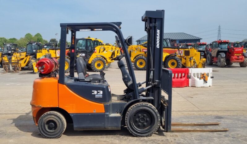 2014 Doosan G33P-5 Forklifts For Auction: Leeds, UK – 30th April, 1st, 2nd & 3rd May 25 full