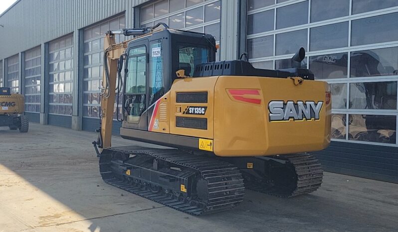Unused Sany SY135C 10 Ton+ Excavators For Auction: Leeds, UK – 30th April, 1st, 2nd & 3rd May 25 full