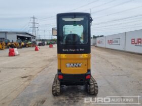 2023 Sany SY18C Mini Excavators For Auction: Leeds, UK – 30th April, 1st, 2nd & 3rd May 25 full