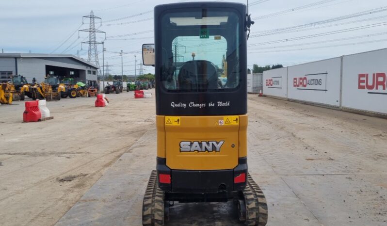 2023 Sany SY18C Mini Excavators For Auction: Leeds, UK – 30th April, 1st, 2nd & 3rd May 25 full
