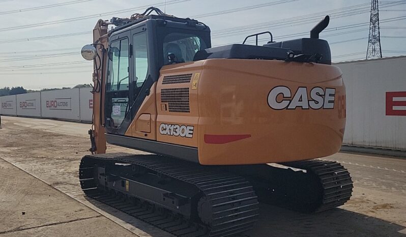 Unused Case CX130E 10 Ton+ Excavators For Auction: Leeds, UK – 30th April, 1st, 2nd & 3rd May 25 full