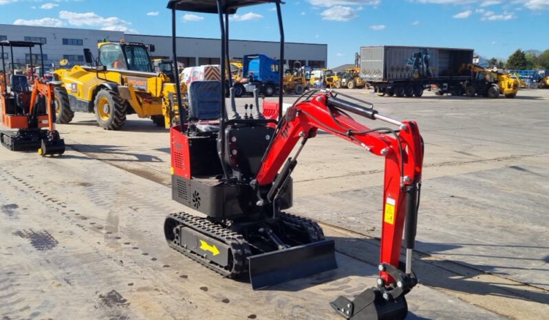 Unused 2024 JPC HT12 Micro Excavators For Auction: Leeds, UK – 30th April, 1st, 2nd & 3rd May 25 full