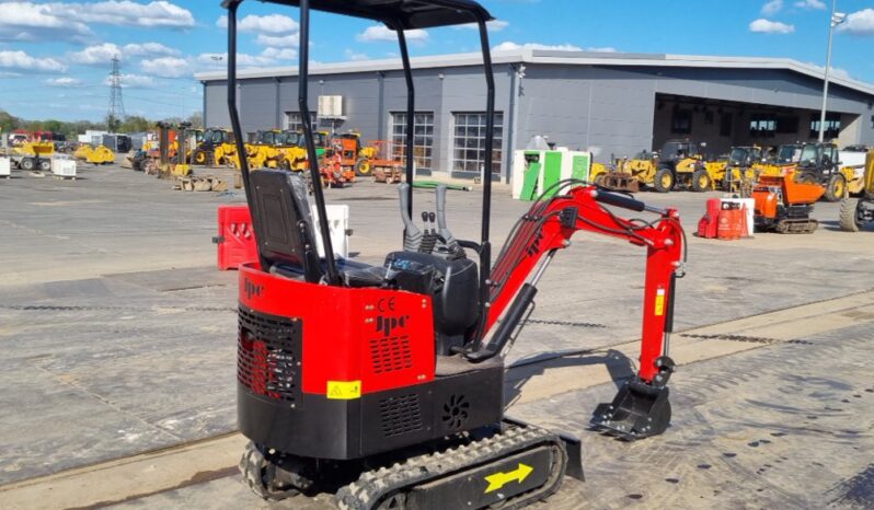 Unused 2024 JPC HT12 Micro Excavators For Auction: Leeds, UK – 30th April, 1st, 2nd & 3rd May 25 full