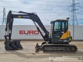 2021 Volvo ECR88D 6 Ton+ Excavators For Auction: Leeds, UK – 30th April, 1st, 2nd & 3rd May 25 full