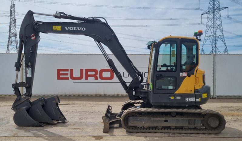 2021 Volvo ECR88D 6 Ton+ Excavators For Auction: Leeds, UK – 30th April, 1st, 2nd & 3rd May 25 full