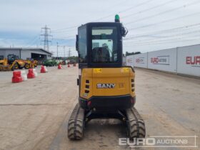 2023 Sany SY26U Mini Excavators For Auction: Leeds, UK – 30th April, 1st, 2nd & 3rd May 25 full