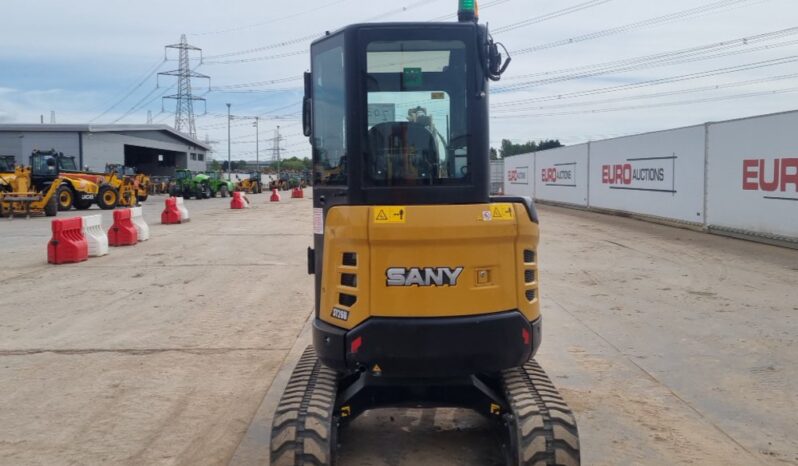 2023 Sany SY26U Mini Excavators For Auction: Leeds, UK – 30th April, 1st, 2nd & 3rd May 25 full